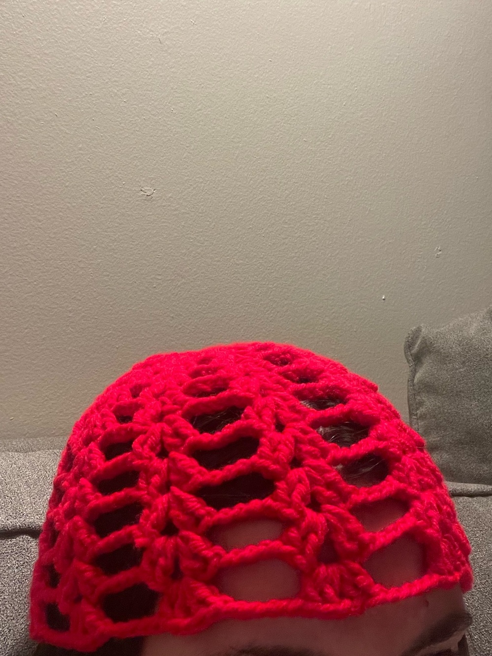 Handmade Crochet Skull Cap